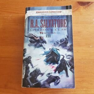 Charon's Claw The NeverWinter Saga Book III RA Salvatore First Edition Wotc